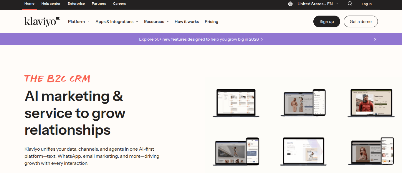 Herramientas de ecommerce: Klaviyo