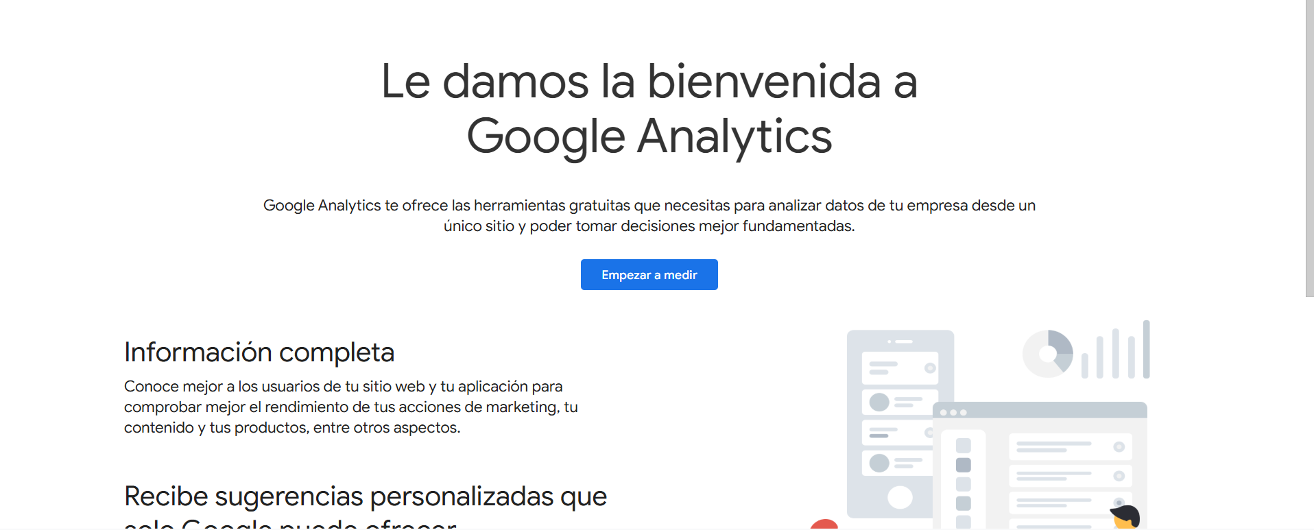 Google Analytics con IA