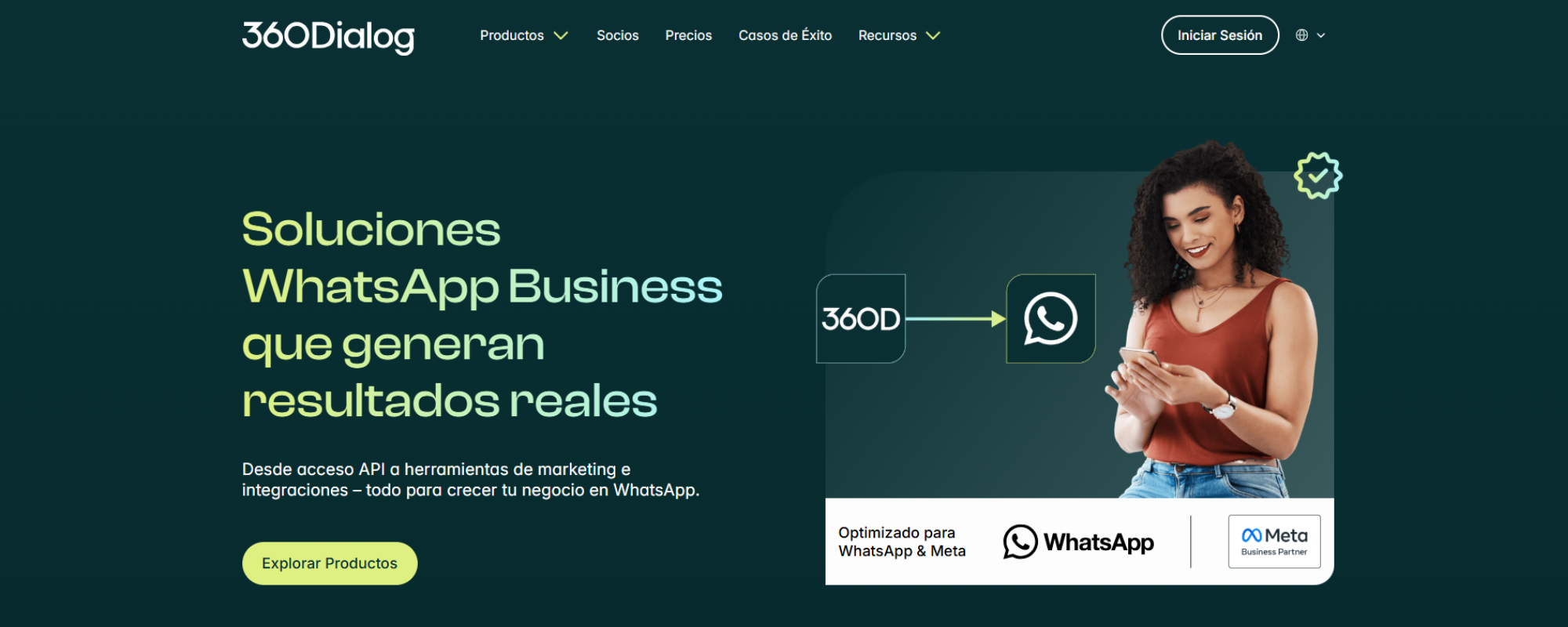 mejores herramientas para crear campañas de marketing en WhatsApp, 360Dialog