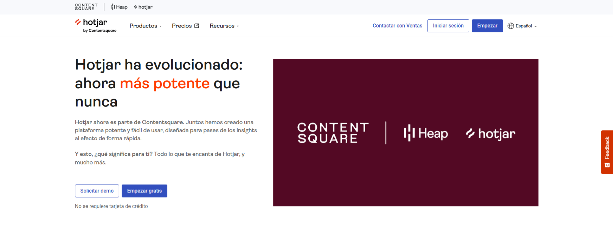 mejores herramientas para Ecommerce, Hotjar