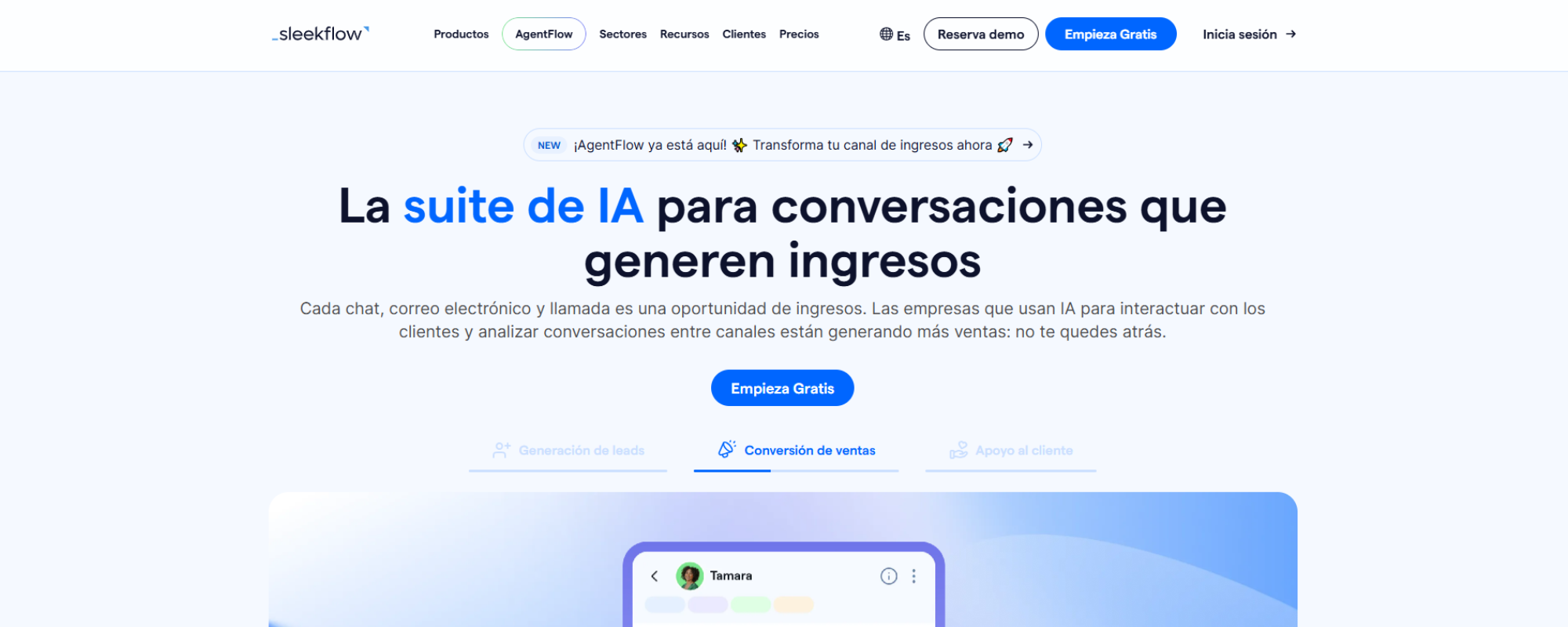 mejores herramientas de comercio conversacional, SleekFlow