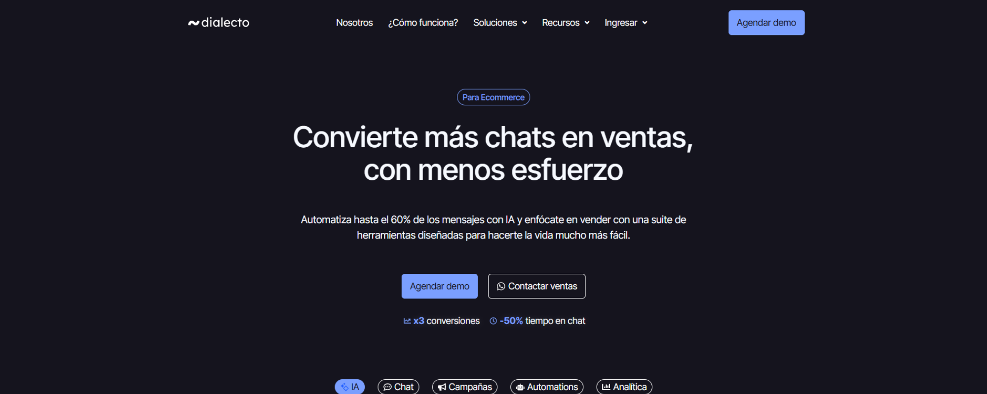 Mejores Softwares para Administrar WhatsApp en Empresas, Dialecto