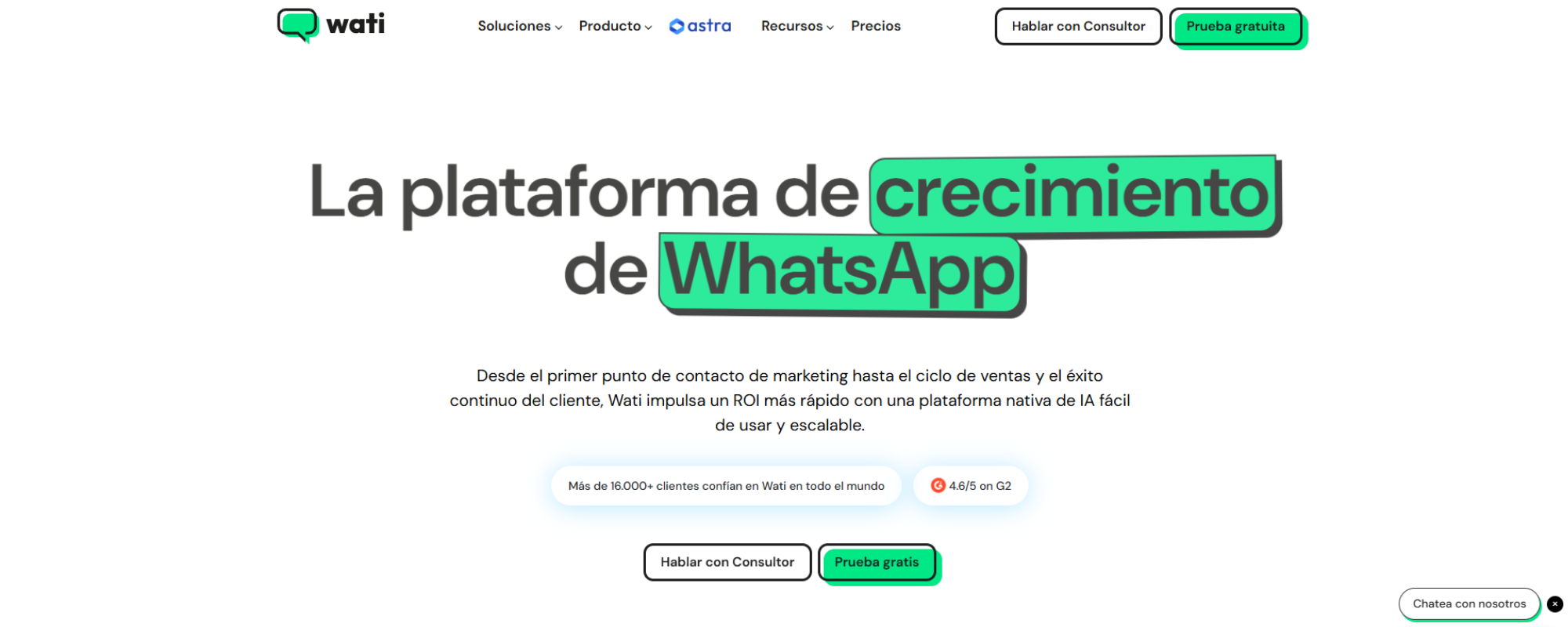 Mejores Softwares para Administrar WhatsApp en Empresas, WATI